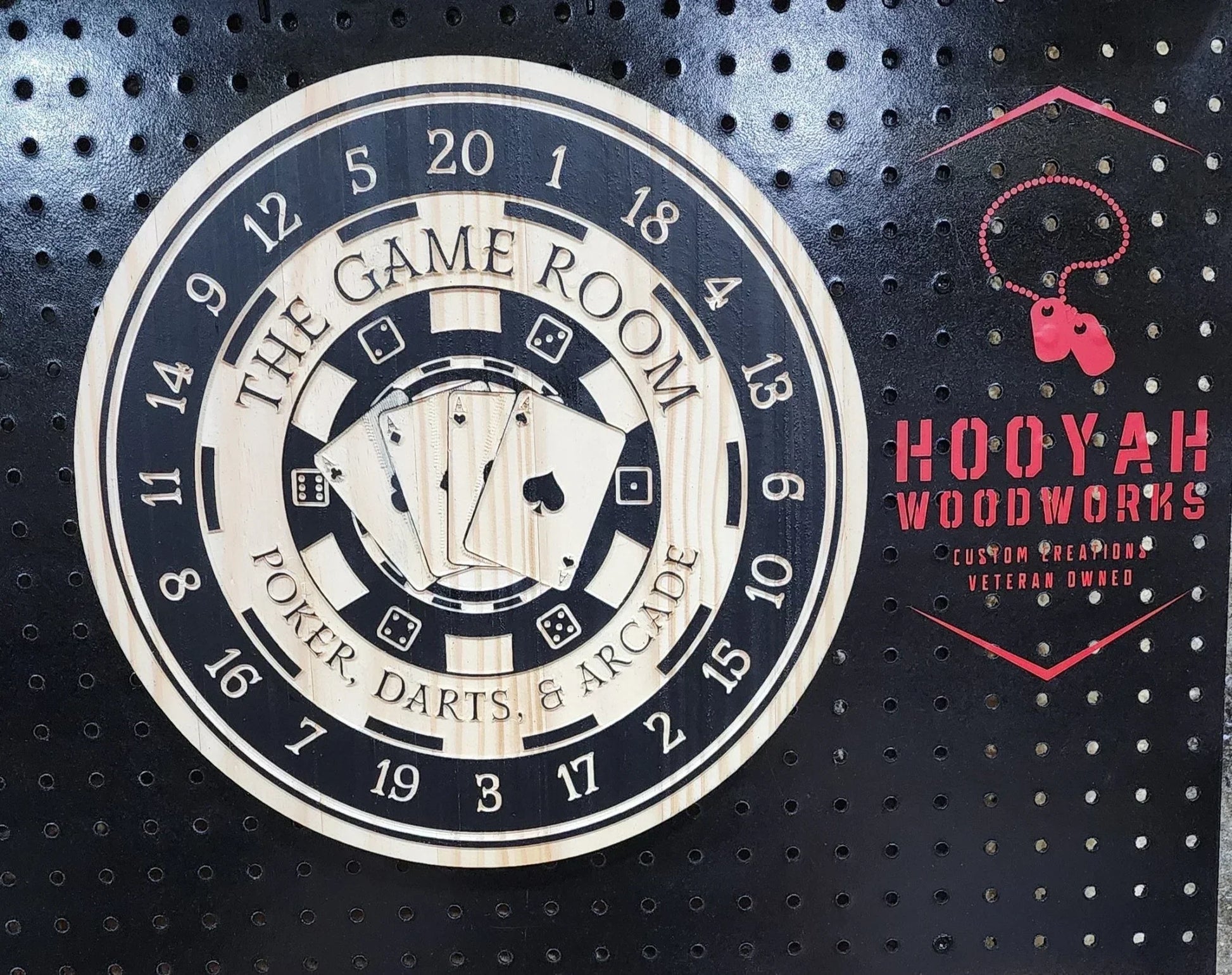 Game room sign - Hooyah Woodworks LLC