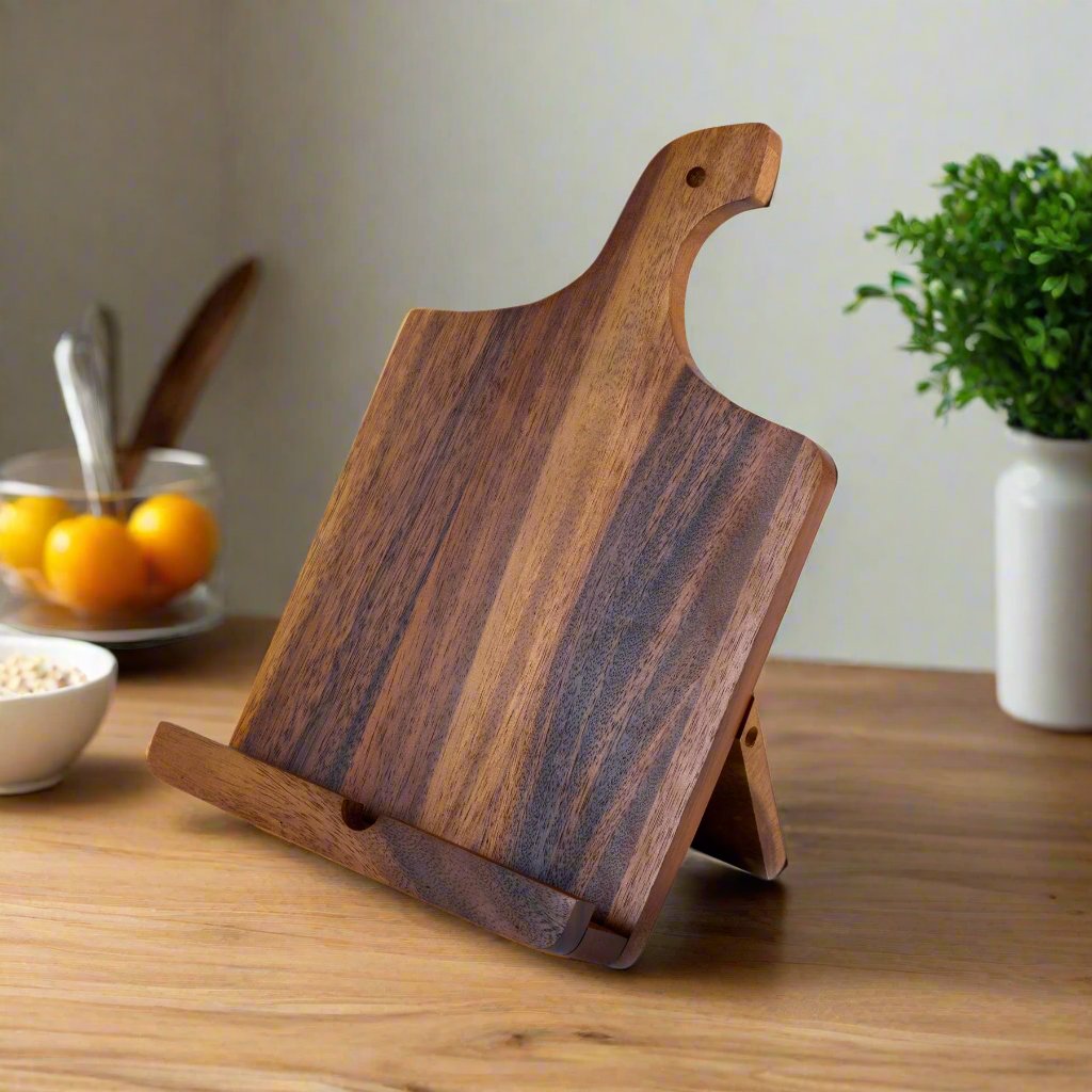 Cookbook/Tablet Holder - Hooyah Woodworks LLC