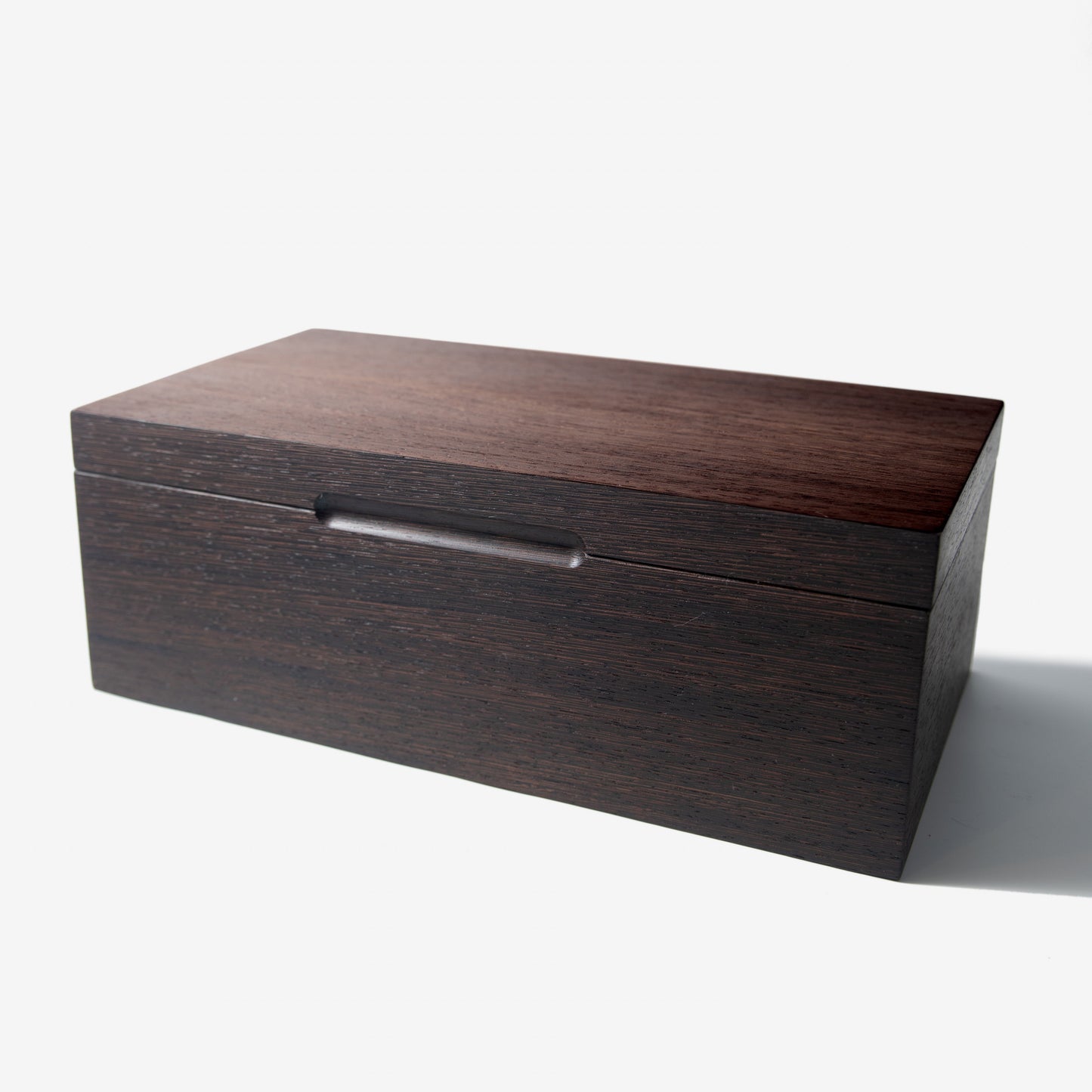 Cigar Humidor - Wenge with Spanish Cedar Lining - 80 Capacity - Hooyah Woodworks LLC
