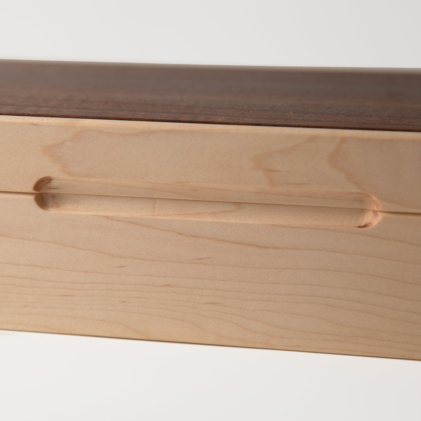 Watch Box - Curly Maple and Sapele Mahogany - 8 Watch Compartments - Hooyah Woodworks LLC