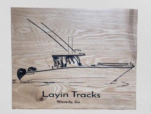 Boat owner custom sign. GREAT FOR GIFTING! - Hooyah Woodworks LLC