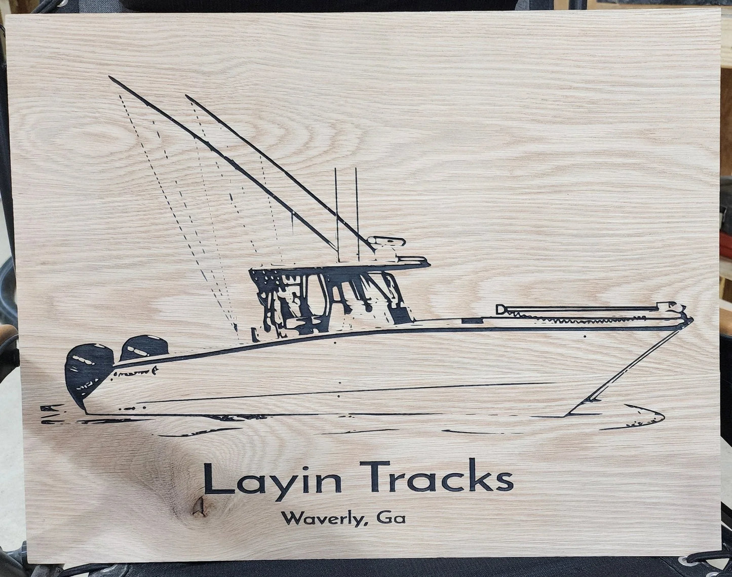 Boat owner custom sign. GREAT FOR GIFTING! - Hooyah Woodworks LLC