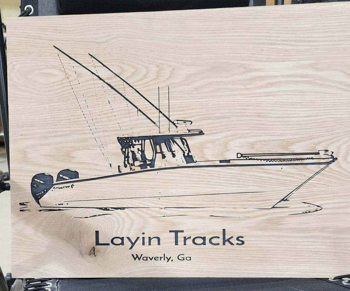 Boat owner custom sign. GREAT FOR GIFTING! - Hooyah Woodworks LLC