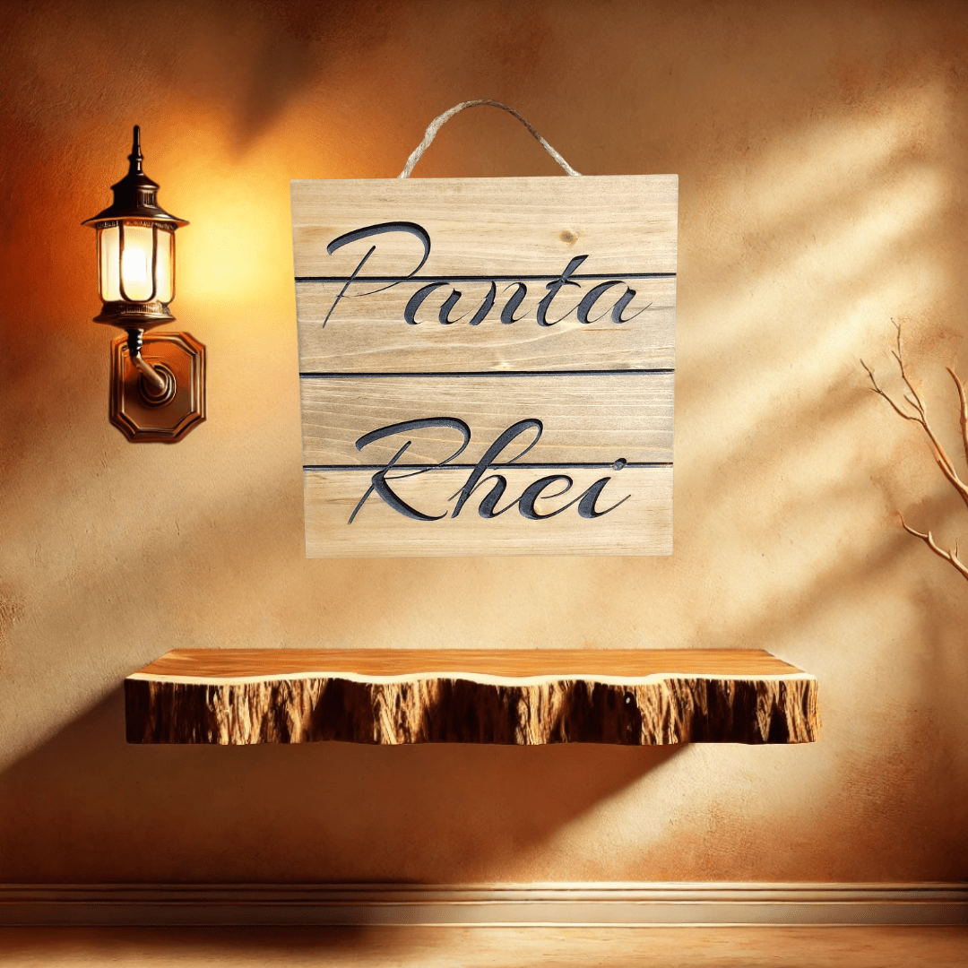 Custom engraved wooden sign