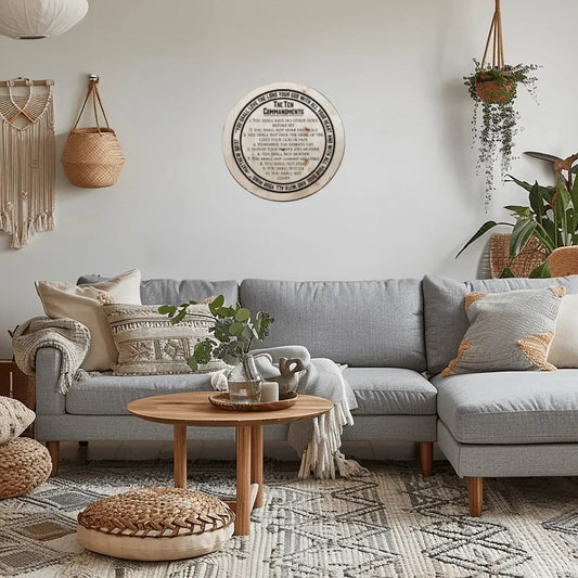 10 commandments sign - Hooyah Woodworks LLC