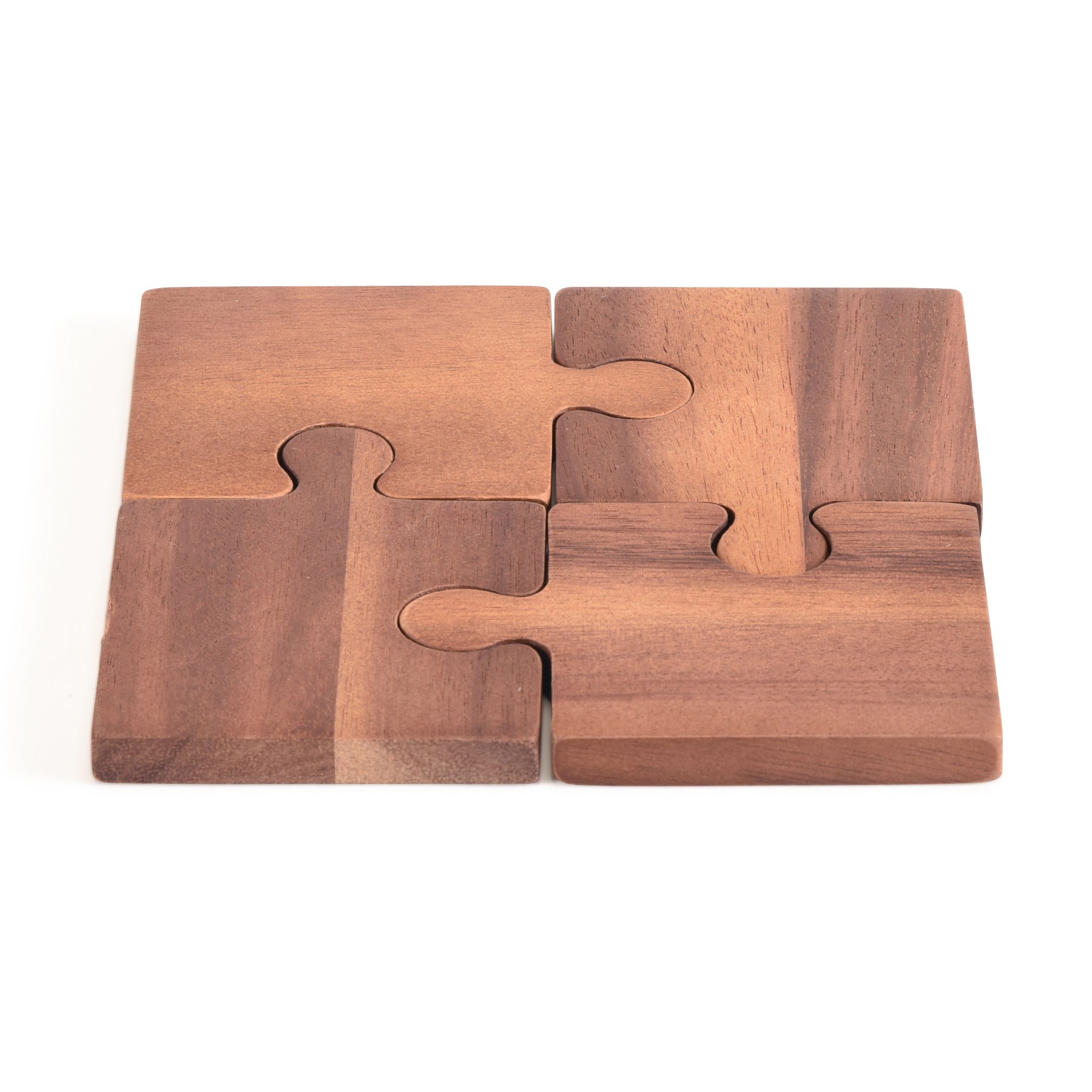 Puzzle Piece Coasters -s/4 - Hooyah Woodworks LLC