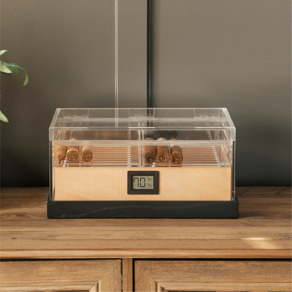 Felix Pro Tupperdor - Acrylic Humidor - Hooyah Woodworks LLC