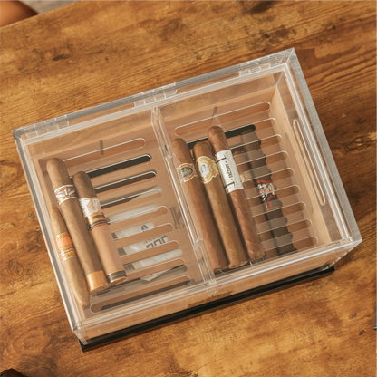 Felix Pro Tupperdor - Acrylic Humidor - Hooyah Woodworks LLC