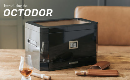 Octodor Glass Top Humidor - Hooyah Woodworks LLC