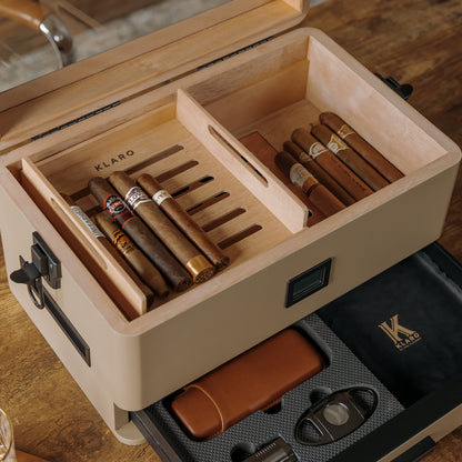 Coyote Tan Edition Military Humidor - Hooyah Woodworks LLC