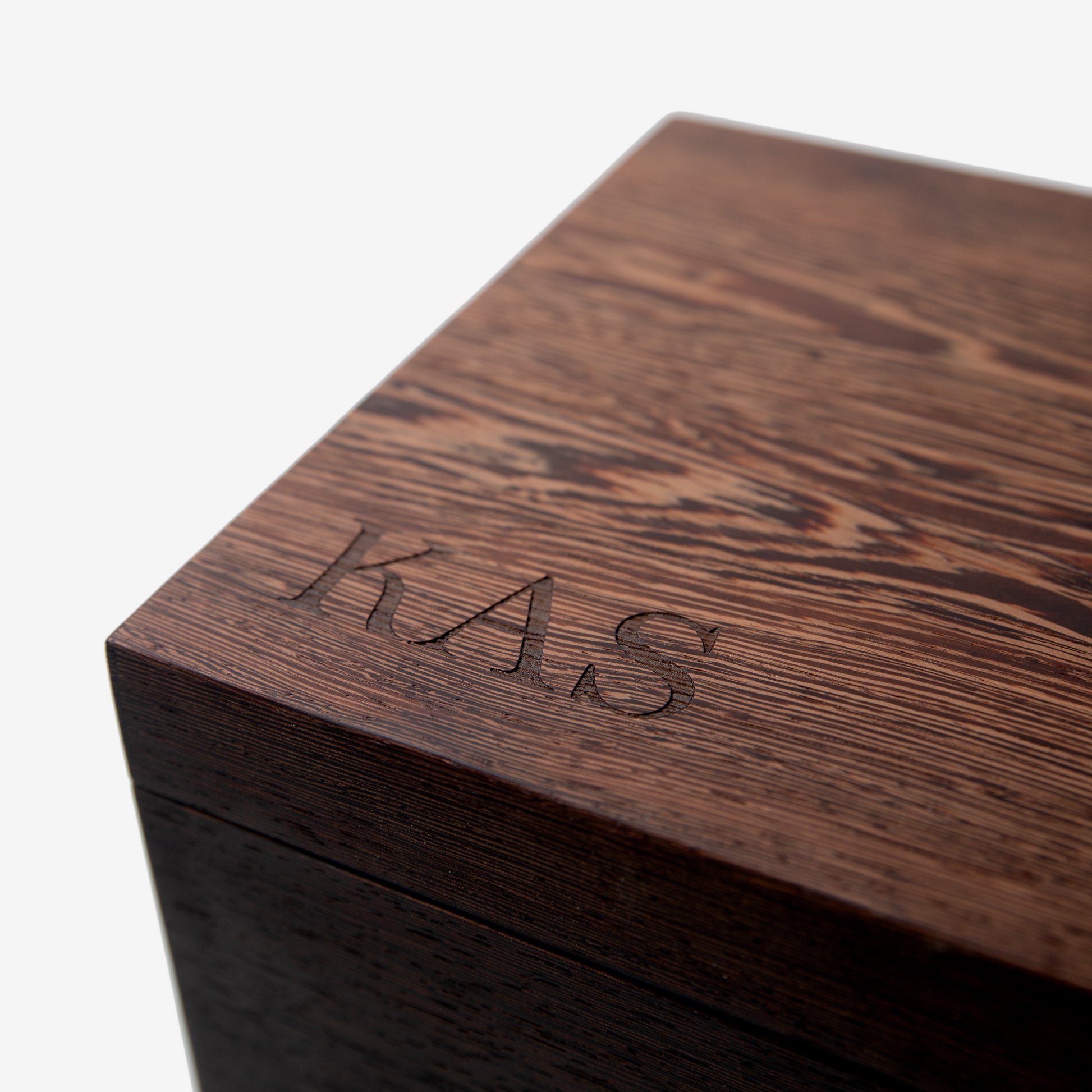 Cigar Humidor - Wenge with Spanish Cedar Lining - 80 Capacity - Hooyah Woodworks LLC