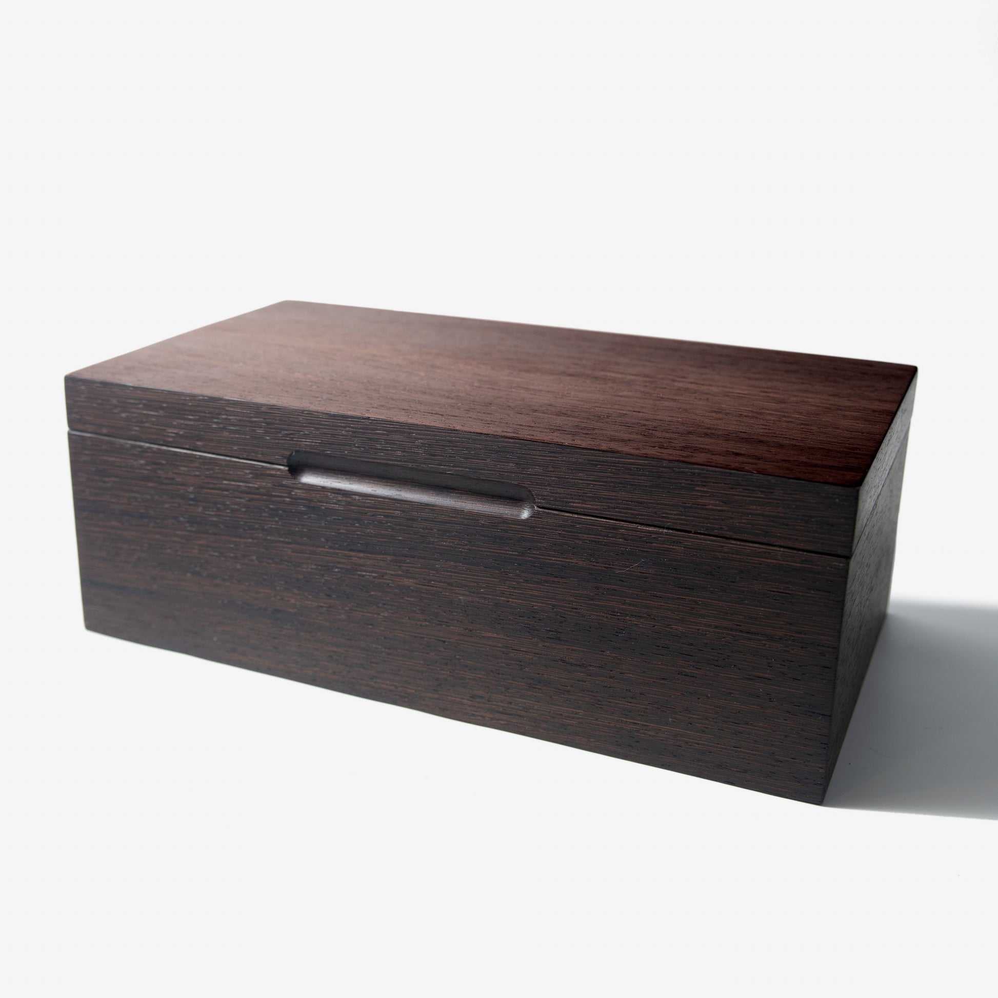 Cigar Humidor - Wenge with Spanish Cedar Lining - 80 Capacity - Hooyah Woodworks LLC