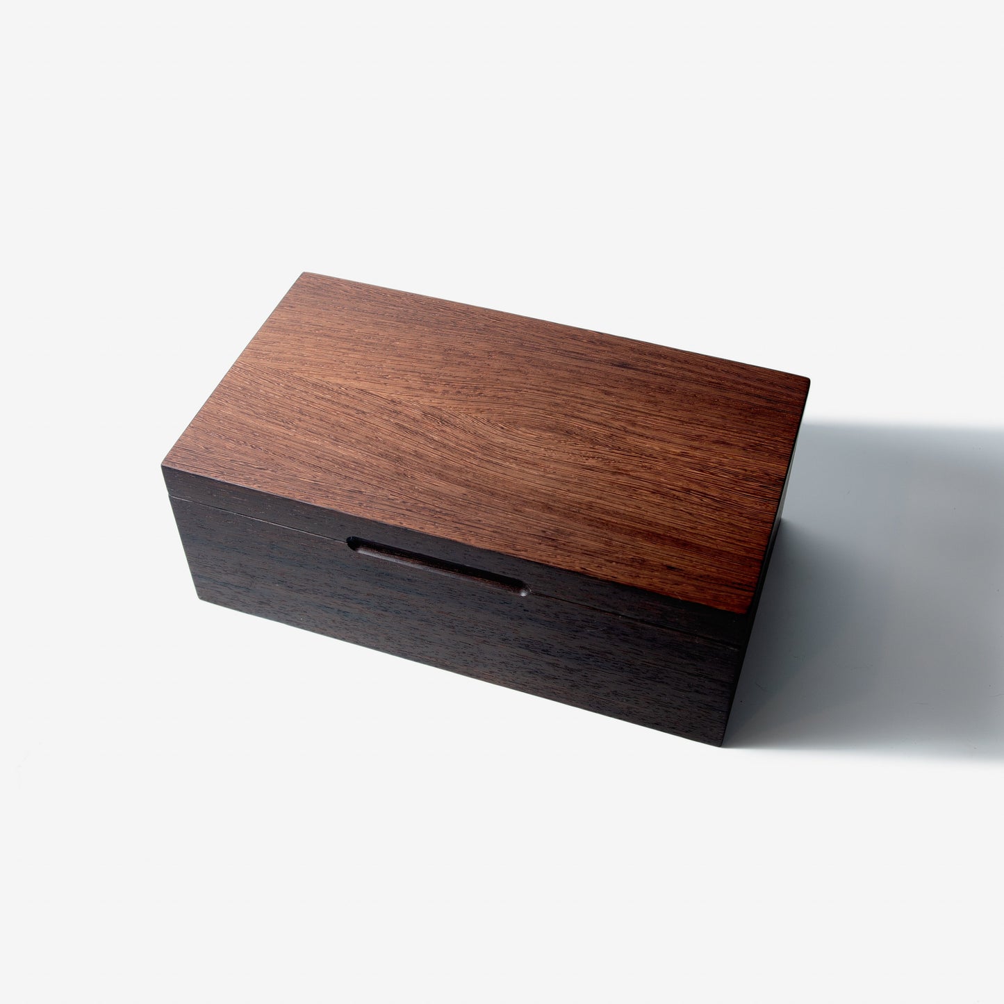 Cigar Humidor - Wenge with Spanish Cedar Lining - 80 Capacity - Hooyah Woodworks LLC