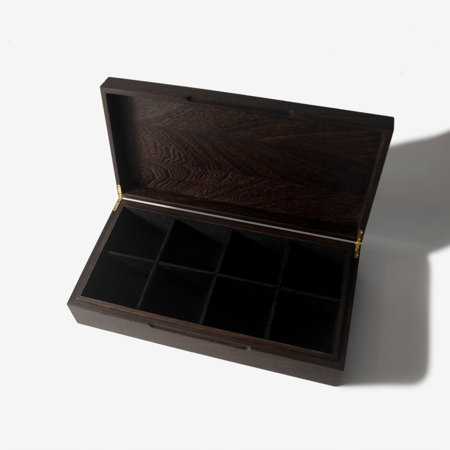Watch Box - Wenge Hardwood - 8 Watch Compartments - Hooyah Woodworks LLC