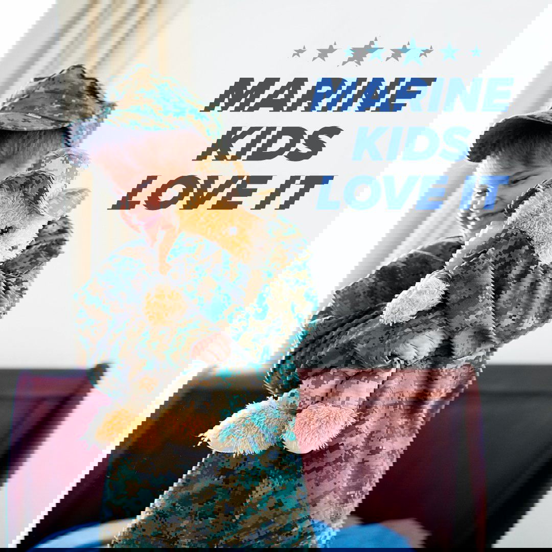 Sgt. Sleeptight - Marine Teddy Bear Camouflage