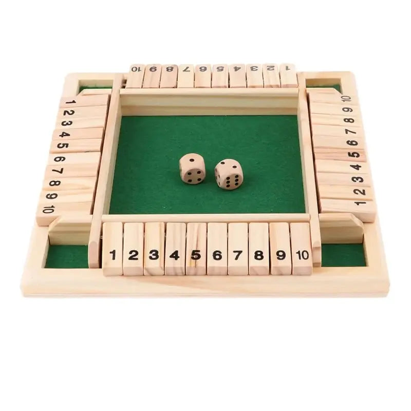 Shut The Box Board Game