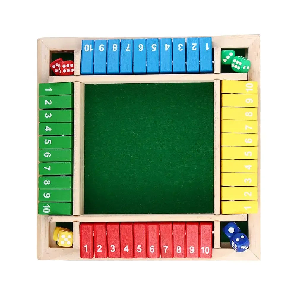 Shut The Box Board Game