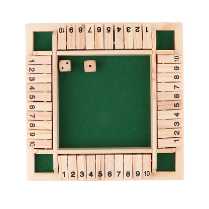 Shut The Box Board Game