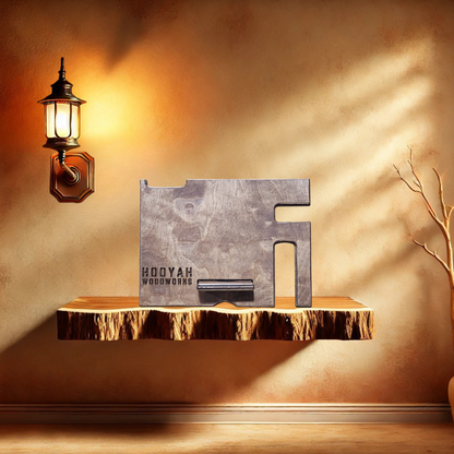 Night Stand Phone Docking / Charging Station Free Personalization - Hooyah Woodworks LLC