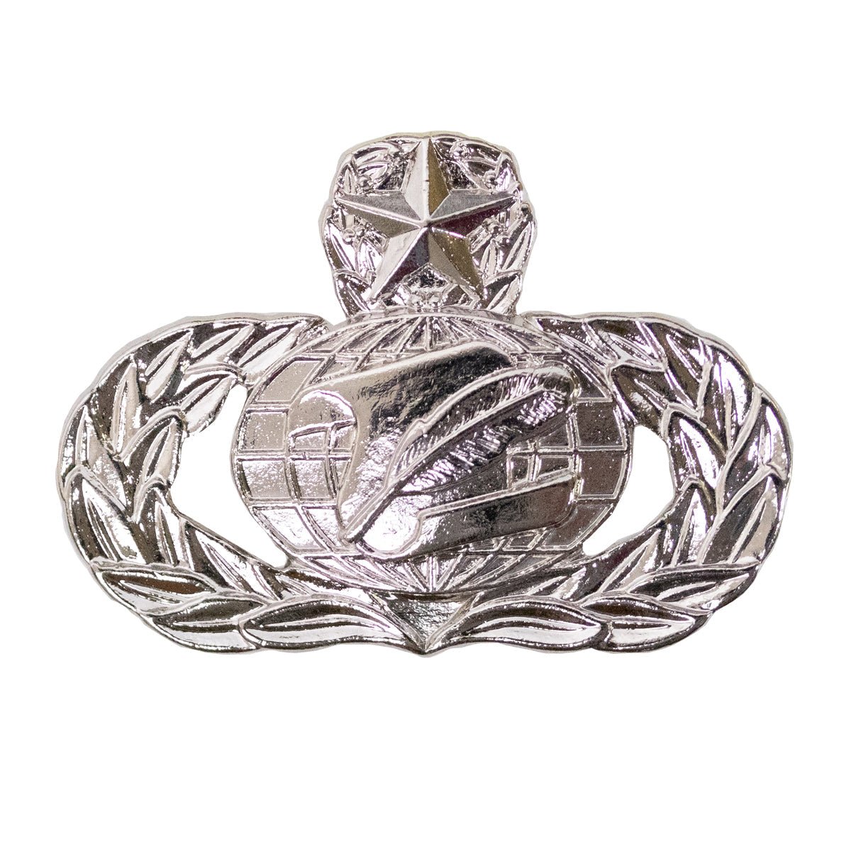 Air Force Badge: Administration: Master - midsize - Hooyah Woodworks LLC