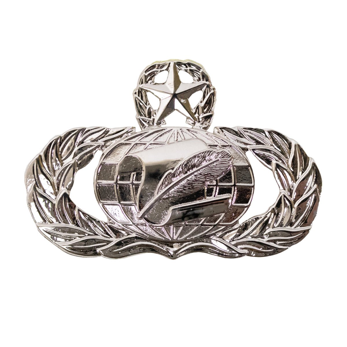 Air Force Badge: Administration: Master - regulation size - Hooyah Woodworks LLC