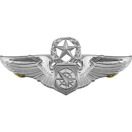 Air Force Badge: Air Battle Manager: Master - regulation size - Hooyah Woodworks LLC