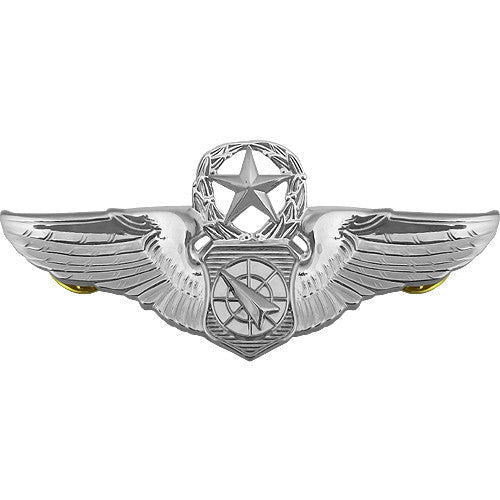 Air Force Badge: Air Battle Manager: Master - regulation size - Hooyah Woodworks LLC