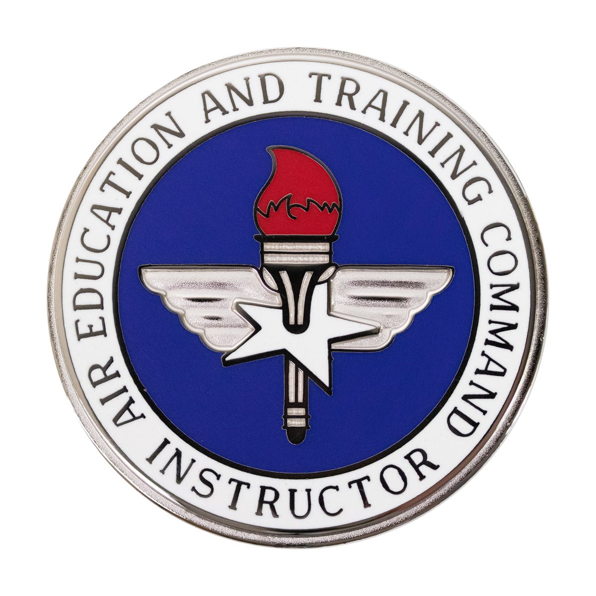 Air Force Badge: Air Education and Training Command: Instructor - Hooyah Woodworks LLC