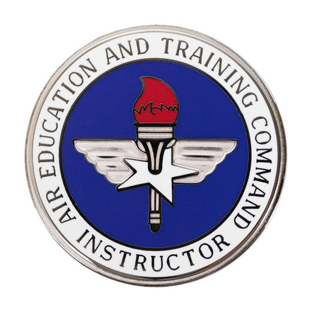 Air Force Badge: Air Education and Training Command: Instructor - Hooyah Woodworks LLC