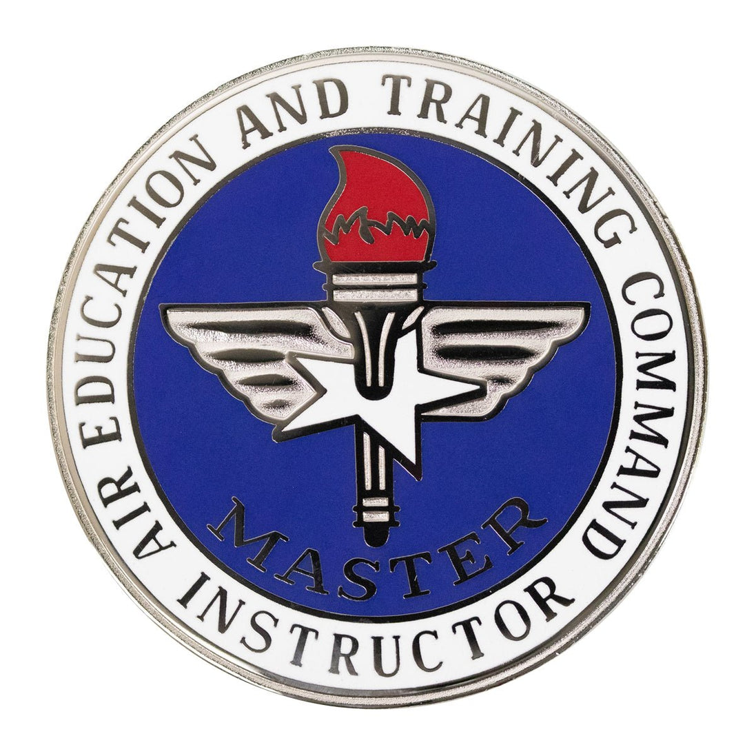 Air Force Badge: Air Education and Training Command: Master Instructor - Hooyah Woodworks LLC