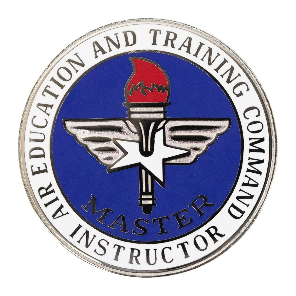 Air Force Badge: Air Education and Training Command: Master Instructor - Hooyah Woodworks LLC