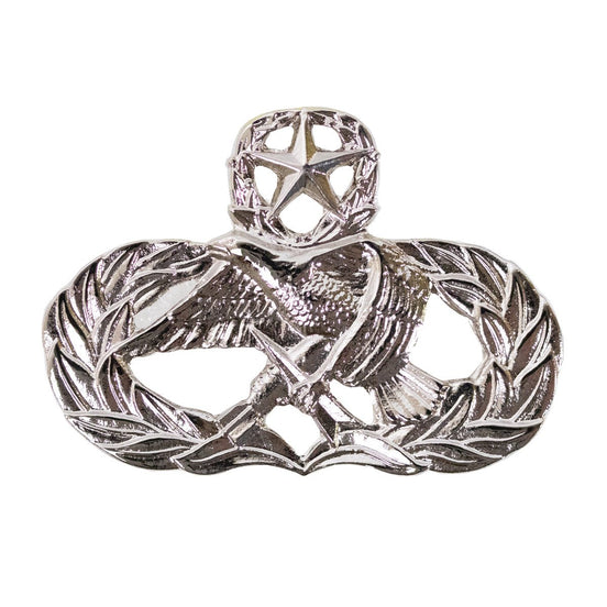 Air Force Badge: Air Maintenance : Master - regulation size - Hooyah Woodworks LLC