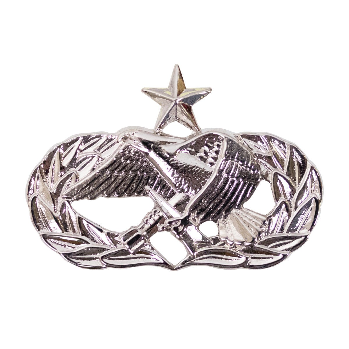 Air Force Badge: Air Maintenance: Senior - midsize - Hooyah Woodworks LLC