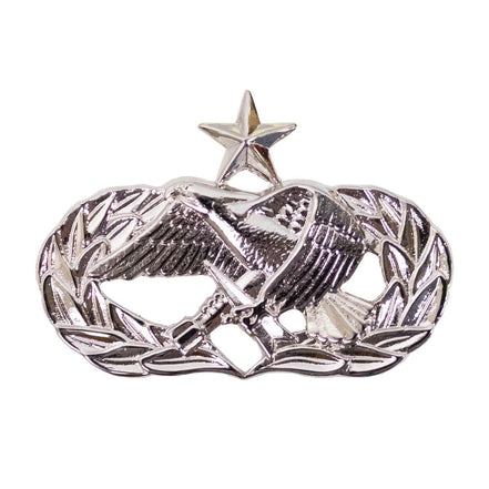 Air Force Badge: Air Maintenance: Senior - midsize - Hooyah Woodworks LLC