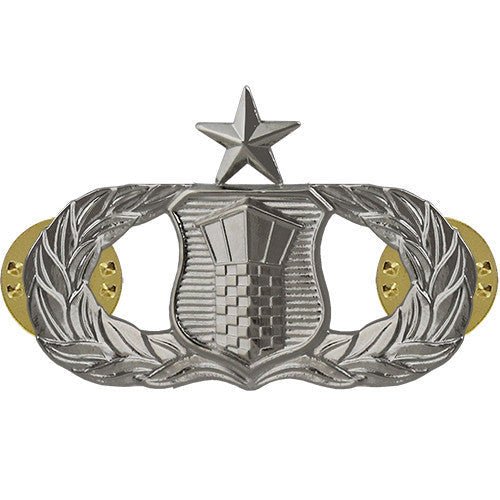 Air Force Badge: Air Traffic Control: Senior - midsize - Hooyah Woodworks LLC