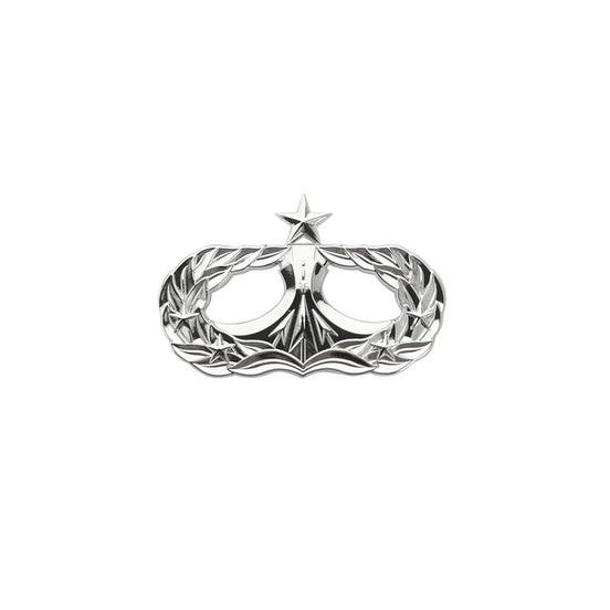 Air Force Badge: Airfield Operations Officer Senior - midsize - Hooyah Woodworks LLC