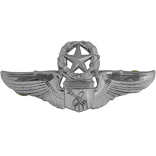 Air Force Badge: Astronaut: Master - regulation size - Hooyah Woodworks LLC