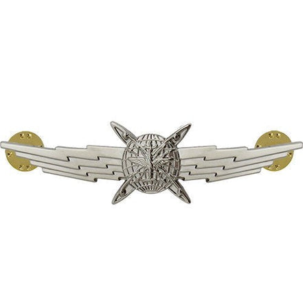 Air Force Badge: Basic Cyberspace Operator - regulation size - Hooyah Woodworks LLC
