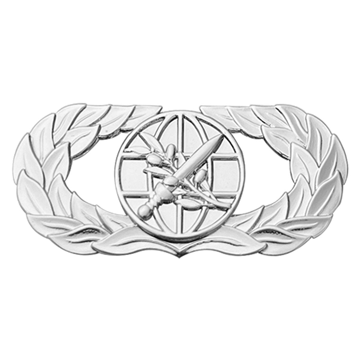 Air Force Badge: Basic Foreign Area Officer Career Field - regulation size - Hooyah Woodworks LLC