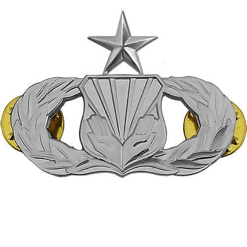 Air Force Badge: Chaplain Assistant: Senior - midsize - Hooyah Woodworks LLC