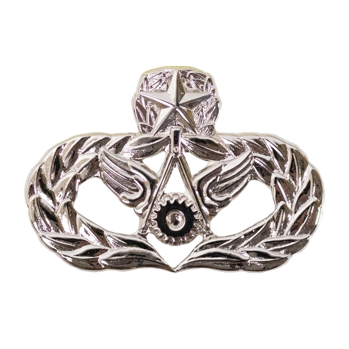 Air Force Badge: Civil Engineer: Master - midsize - Hooyah Woodworks LLC