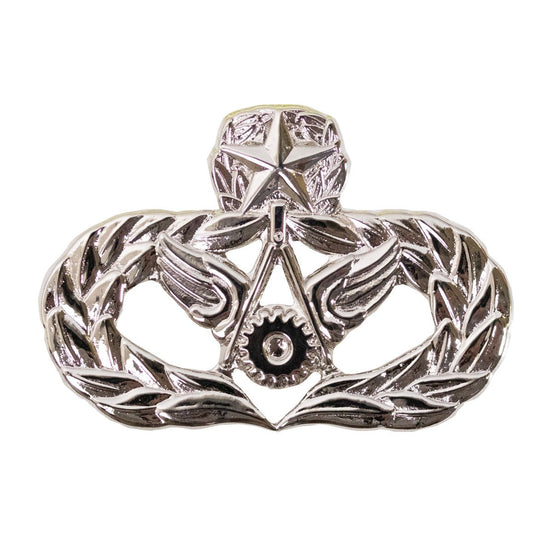 Air Force Badge: Civil Engineer: Master - midsize - Hooyah Woodworks LLC