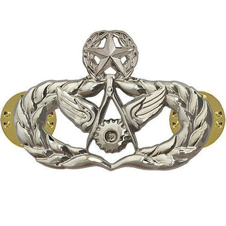Air Force Badge: Civil Engineer: Master - regulation size - Hooyah Woodworks LLC