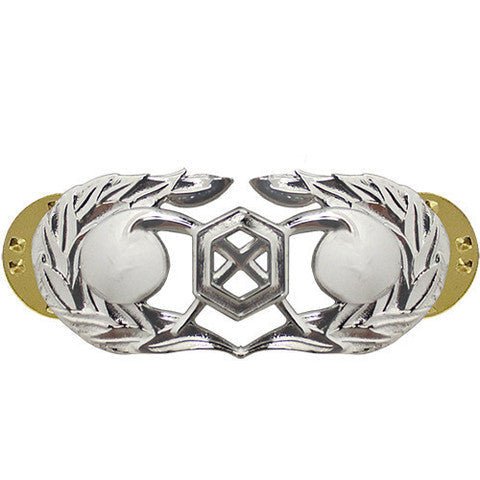 Air Force Badge: Civil Engineer Readiness Basic - midsize - Hooyah Woodworks LLC