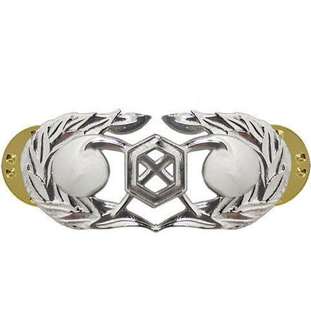 Air Force Badge: Civil Engineer Readiness Basic - midsize - Hooyah Woodworks LLC