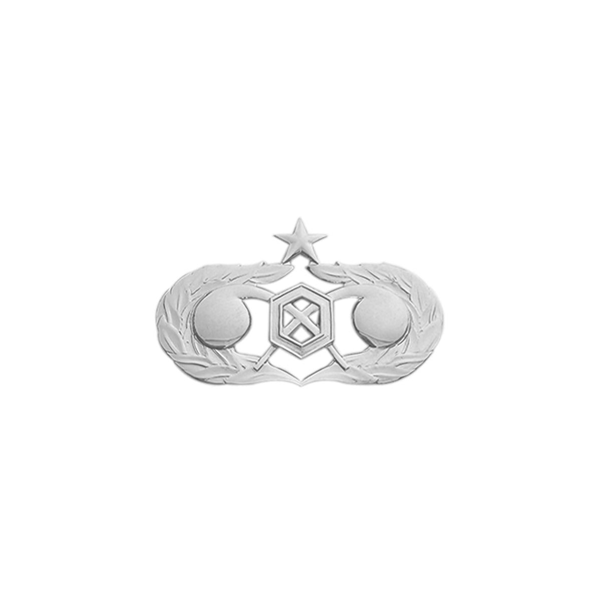 Air Force Badge: Civil Engineer Readiness Senior - midsize - Hooyah Woodworks LLC