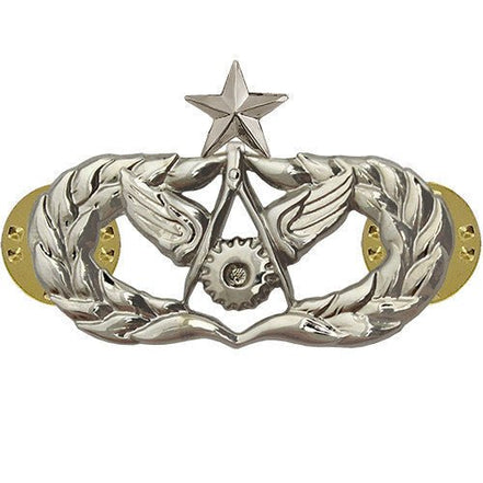 Air Force Badge: Civil Engineer: Senior - regulation size - Hooyah Woodworks LLC