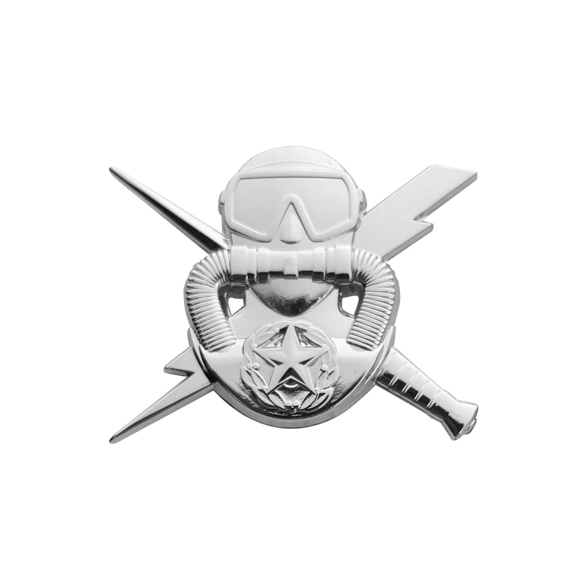Air Force Badge: Combat Diver Supervisor - regulation size mirror finish - Hooyah Woodworks LLC