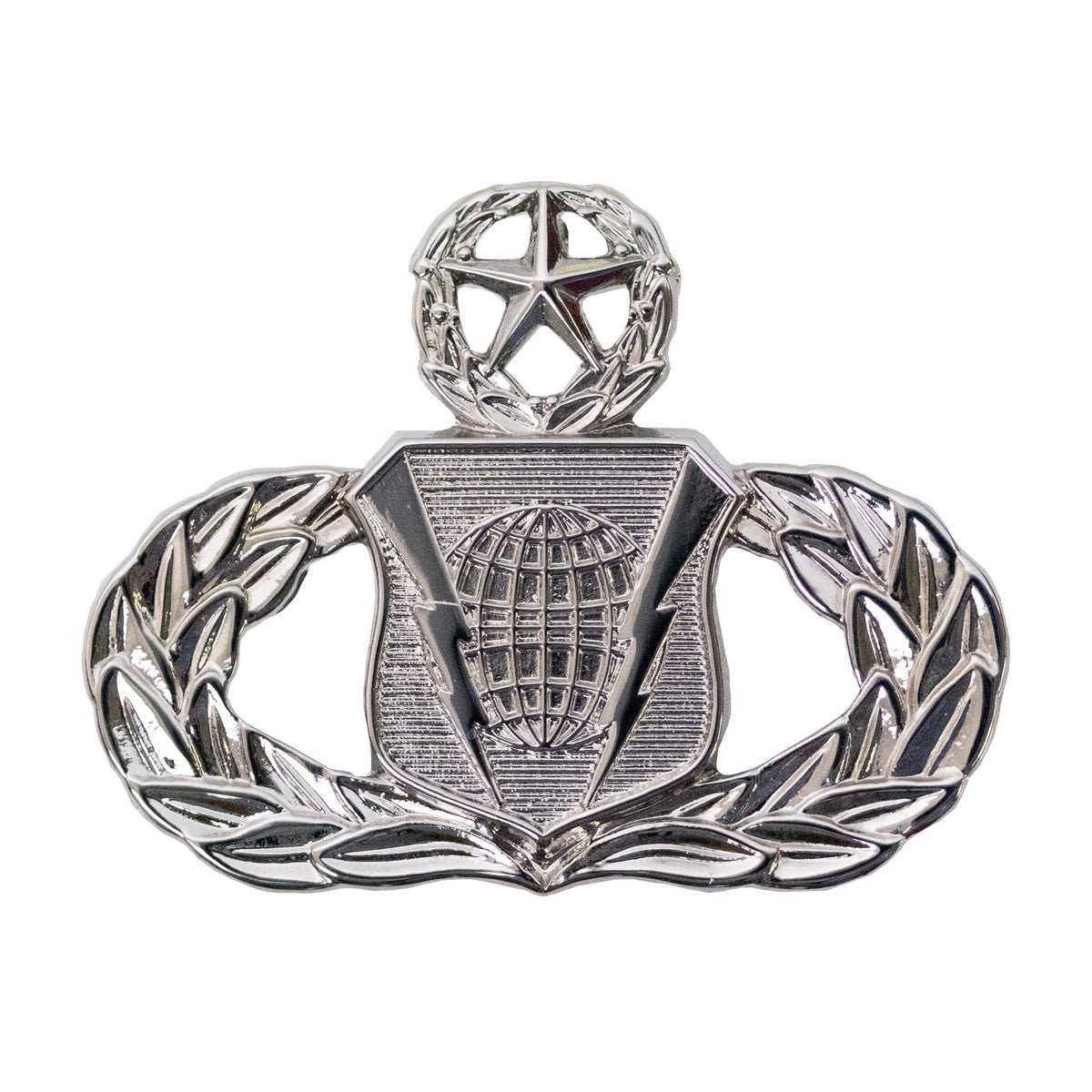 Air Force Badge: Command and Control: Master - midsize - Hooyah Woodworks LLC