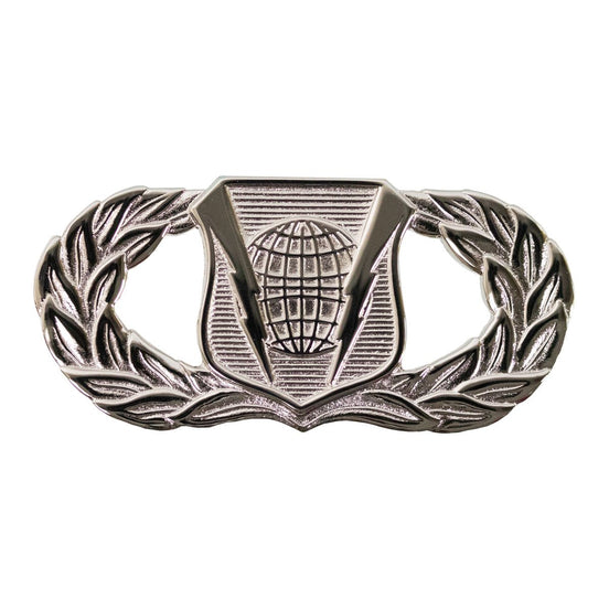 Air Force Badge: Command and Control - regulation size - Hooyah Woodworks LLC